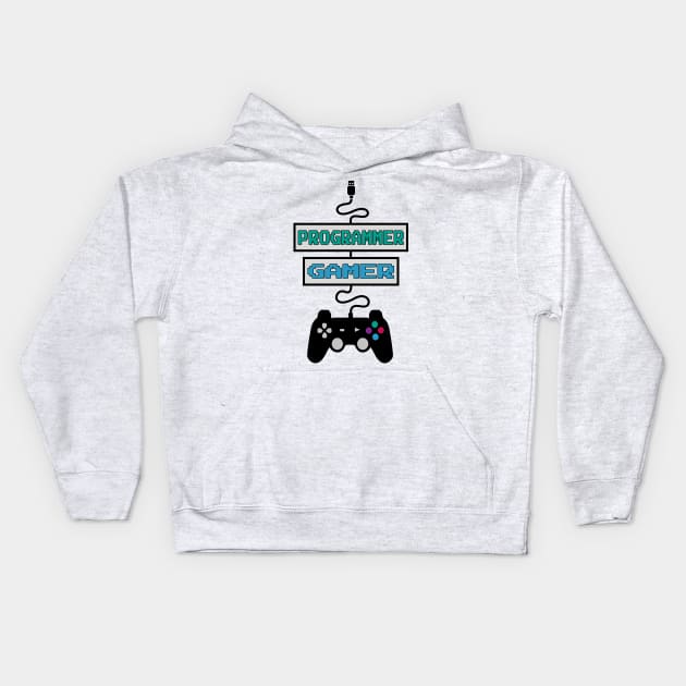 Programmer Gamer Kids Hoodie by jeric020290